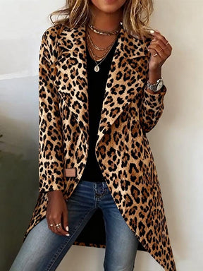 Herbst-Modehighlight: Bold Leopard Print Blazer - Glamour & Chic für jeden Anlass