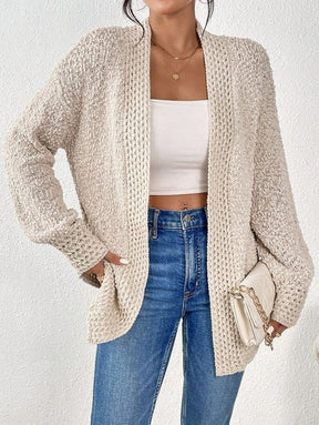 Herbst-Cardigan in Elfenbein: Komfort & Stil für kühle Tage