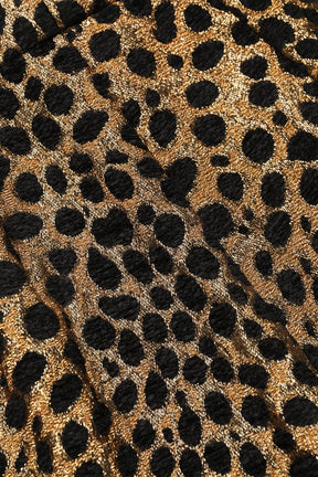 Dolce & Gabbana Braune Leoparden-Hotpants mit hoher Taille Shorts