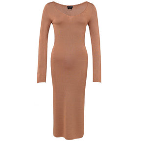 Tom Ford Orange Viskose Lang