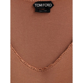 Tom Ford Orange Viskose Lang