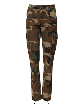 Dolce & Gabbana Mehrfarbige Camouflage Cargo-Hose