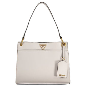 Guess Jeans Graue Polyethylen-Handtasche