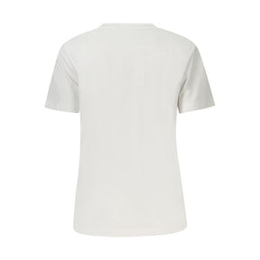 Calvin Klein Weißes T-Shirt aus Baumwolle für Frauen