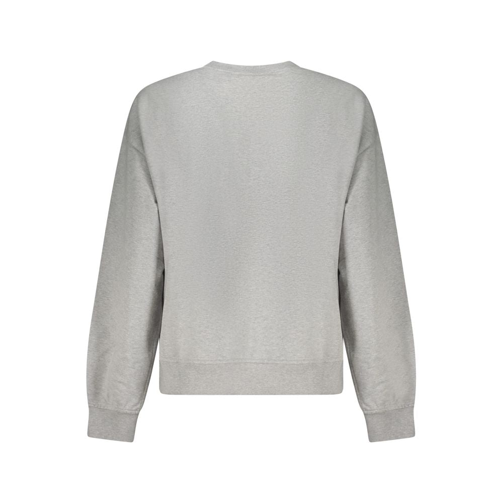 Calvin Klein Grauer Baumwollpullover für Frauen