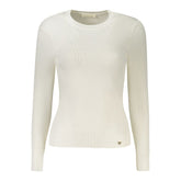 Guess Jeans Weißer Viskose-Pullover