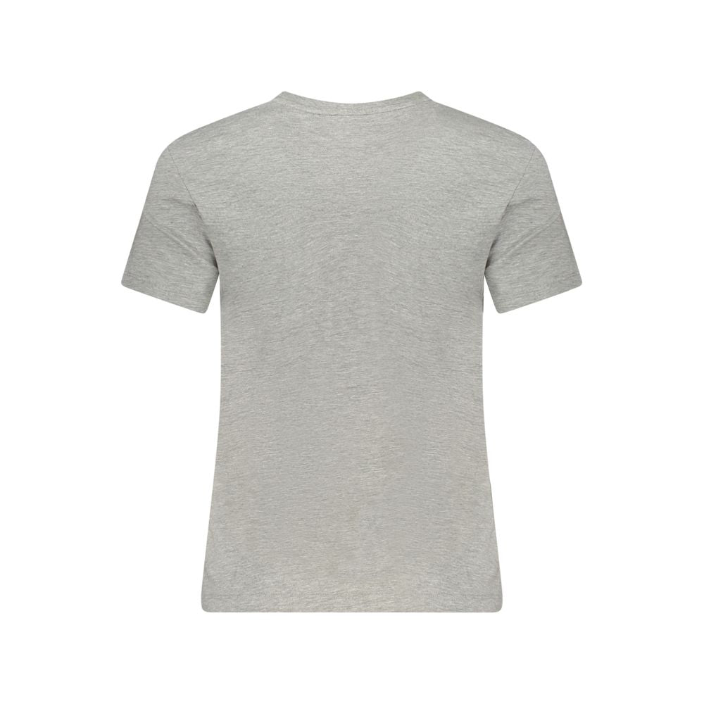 Guess Jeans Graues Bio-Baumwoll-Top für Frauen