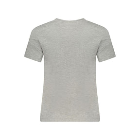 Guess Jeans Graues Bio-Baumwoll-Top für Frauen
