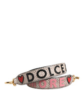 Dolce & Gabbana Multicolor DG AMORE Patch Bag Accessoire Schulterriemen