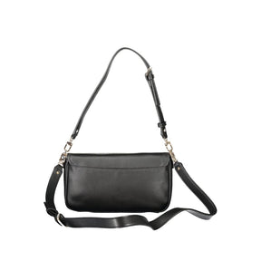 Guess Jeans Schwarz Polyethylen Frauen Handtasche