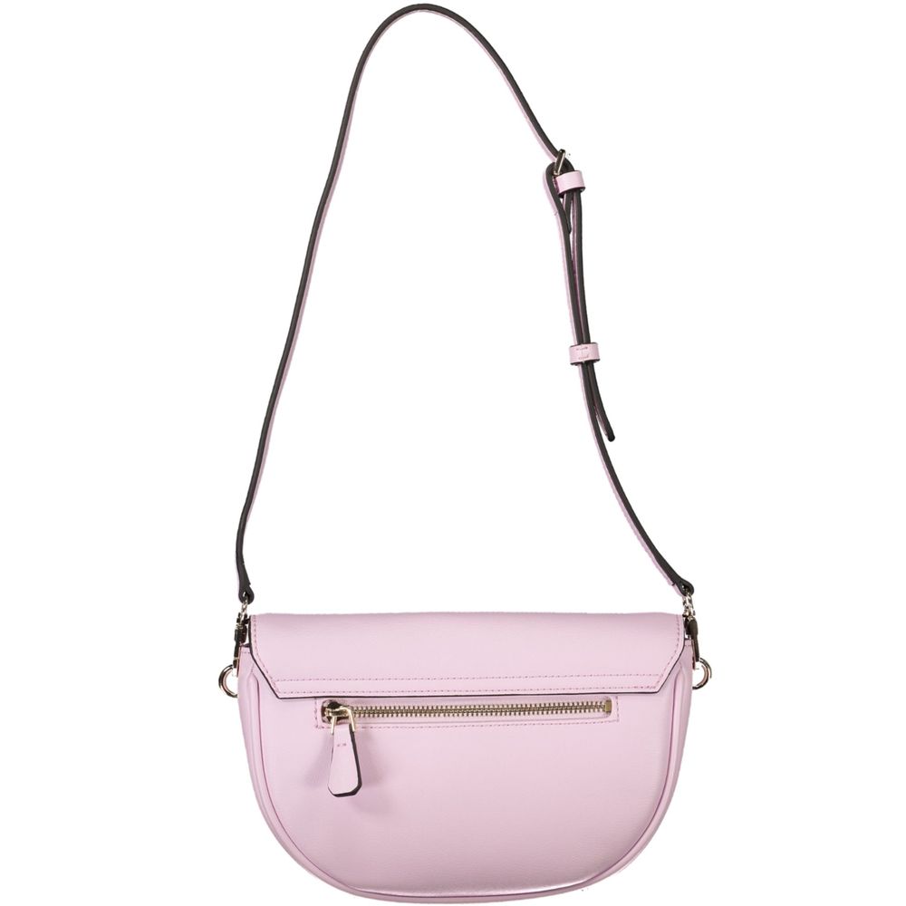 Guess Jeans Rosa Polyethylen Frauen Handtasche
