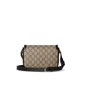 Gucci Beige Stoff Schultertasche