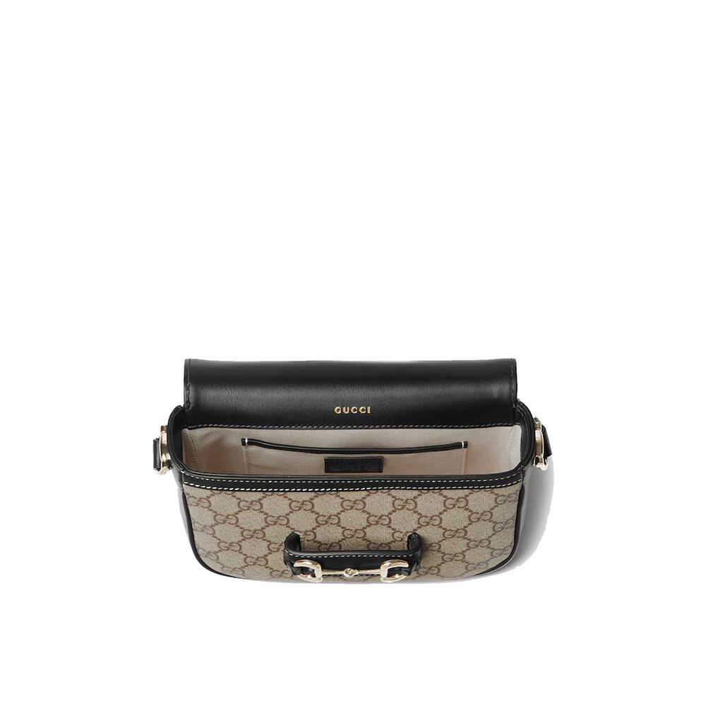 Gucci Beige Stoff Schultertasche