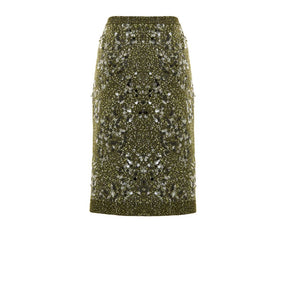 Gucci Grüner Viskose-Rock