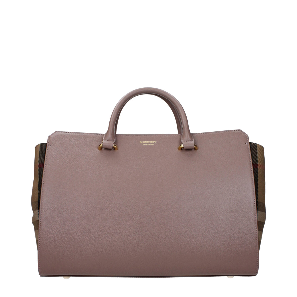 Burberry Elegante Handtasche aus Grauem Leder