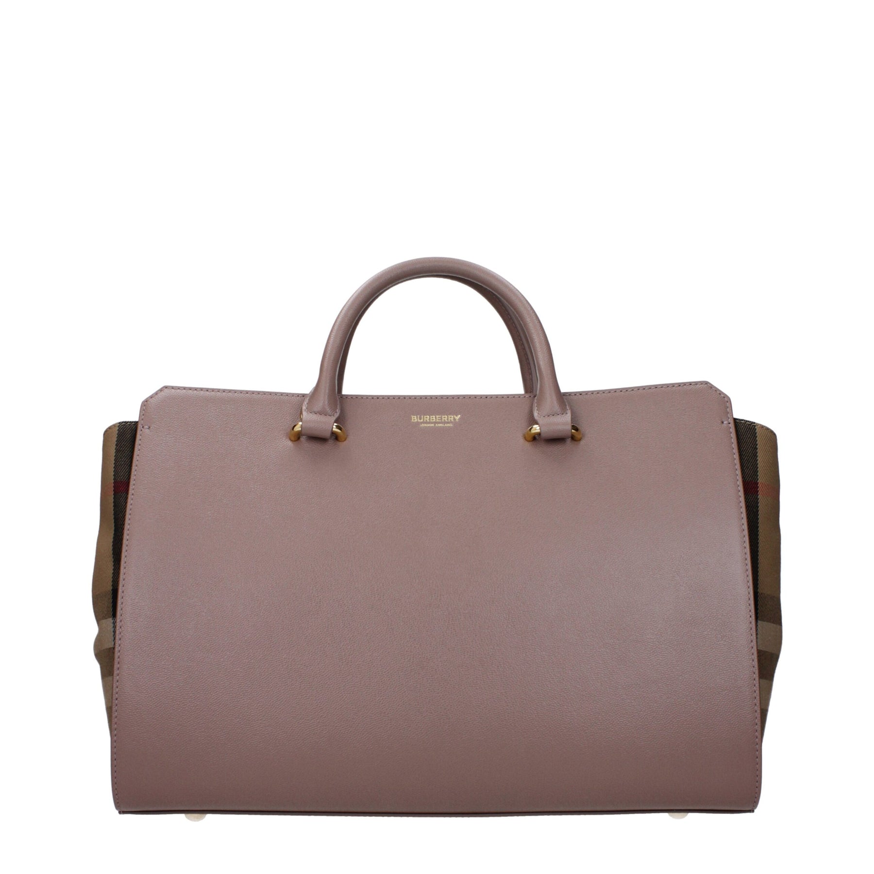 Burberry Elegante Handtasche aus Grauem Leder