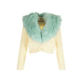 Gucci Strickjacke aus Wolle und Kaschmir