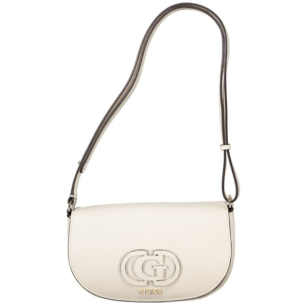 Guess Jeans Weiß Polyethylen Frauen Handtasche