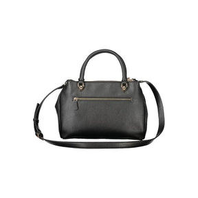 Guess Jeans Schwarz Polyethylen Frauen Handtasche