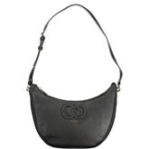 Guess Jeans Schwarz Polyethylen Frauen Handtasche