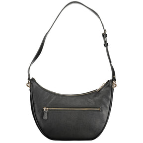 Guess Jeans Schwarz Polyethylen Frauen Handtasche