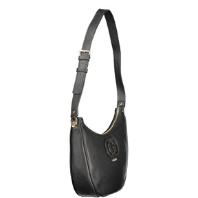 Guess Jeans Schwarz Polyethylen Frauen Handtasche