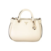 Guess Jeans Beige Polyethylen Handtasche