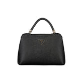 Guess Jeans Schwarze Polyethylen-Handtasche