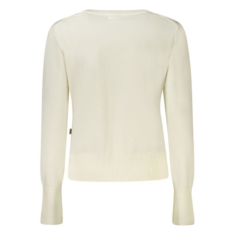 Guess Jeans Weißer Wollpullover