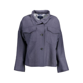 Gant Blaue Baumwolljacken &amp