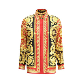 Versace Hemd aus reiner Seide