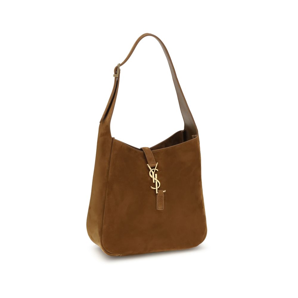 Saint Laurent Schultertasche aus Kalbshaut in Braun Bos Taurus