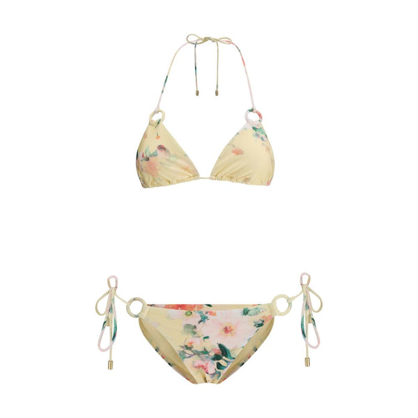 Zimmermann Gelber Polyamid-Bikini