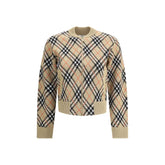 Burberry Karo-Strickjacke