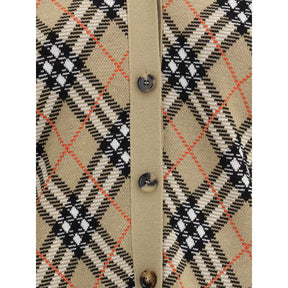 Burberry Archivio Karo Strickjacke