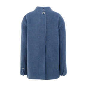 Gucci Hellblaue Wolljacken &amp