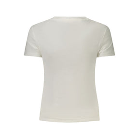Tommy Hilfiger Weißes T-Shirt aus Baumwolle für Frauen