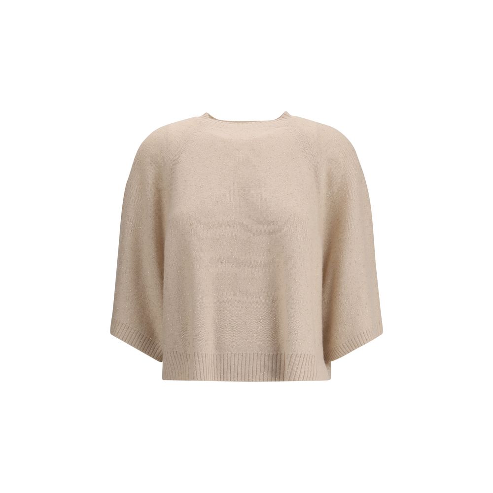 Fabiana Filippi Pullover aus Paillettenwolle