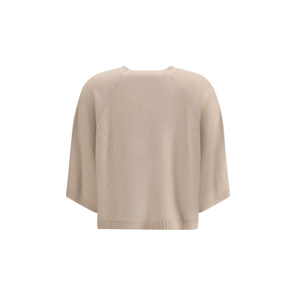 Fabiana Filippi Pullover aus Paillettenwolle