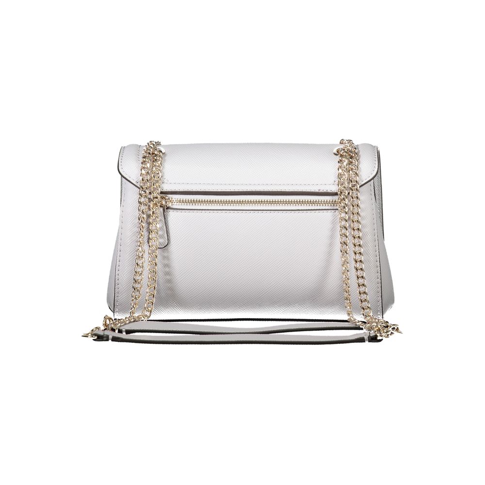 Guess Jeans Graue Polyethylen-Handtasche