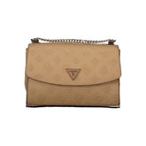 Guess Jeans Beige Polyethylen Handtasche
