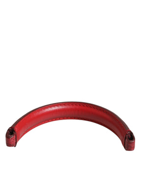 Dolce & Gabbana Rot Kleine Ayers Ledertasche Henkel Frauen Schulterriemen