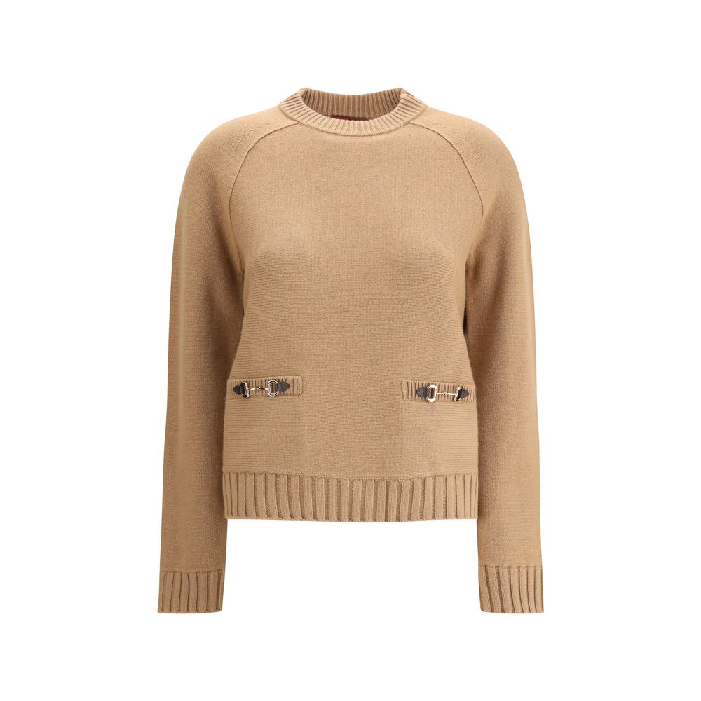 Gucci Beiger Woll-Sweatshirt