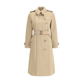 Burberry Kensington Midi-Mantel aus Kaschmir