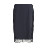 Tom Ford Satin-Rock mit Spitzendetails