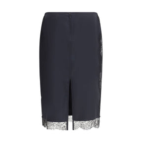 Tom Ford Satin-Rock mit Spitzendetails