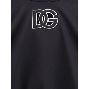 Dolce & Gabbana Logo-Sweatshirt mit Kapuze