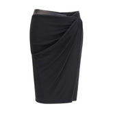 Versace Drapierter Jersey-Rock