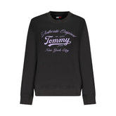 Tommy Hilfiger Schwarzer Baumwollpullover für Frauen