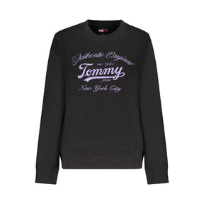 Tommy Hilfiger Schwarzer Baumwollpullover für Frauen